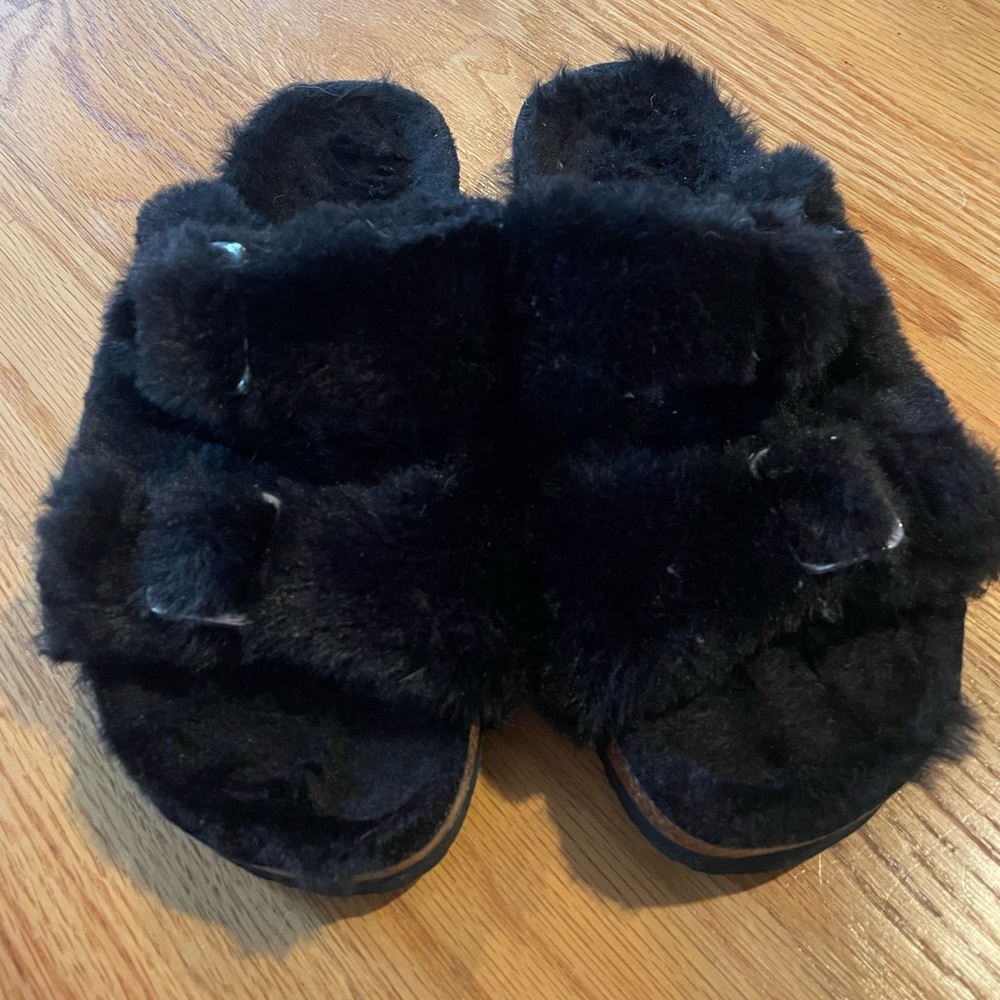 Fun Birkenstock look slip on